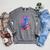 Fantasy Dragon Reading Books Bookworm Raglan Sleeve Sweatshirt Deep Heather