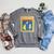 Goldilocks And The Three Bears Book Cover Raglan Sleeve Sweatshirt Deep Heather