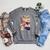 Guarded By Death Book Raglan Sleeve Sweatshirt Deep Heather