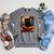 Halloween Cat Reading Books Spooky Cat Reader Teachers For Men Women Kids Raglan Sleeve Sweatshirt Deep Heather