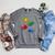 Homemade T-Shirt Book Character Costumes For Teachers Raglan Sleeve Sweatshirt Deep Heather