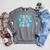 It's A Good Day To Read A Book Ocean Raglan Sleeve Sweatshirt Deep Heather It's A Good Day To Read A Book Ocean Raglan Sleeve Sweatshirt Deep Heather