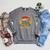 Keep Your Bans Off Our Books Booker Apparel Raglan Sleeve Sweatshirt Deep Heather