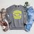 Kids DOAWK Cheese Touch Book Series Raglan Sleeve Sweatshirt Deep Heather