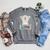 Koala Bear Reading Books Koala Raglan Sleeve Sweatshirt Deep Heather