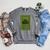LDS COUPLES COSTUME Hymns Hymnbook Mormon Matching Raglan Sleeve Sweatshirt Deep Heather