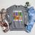 Library Is My Jam Librarian Reader Book Lover Raglan Sleeve Sweatshirt Deep Heather