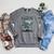 Locked In Meme Book Is Peak Quote Raglan Sleeve Sweatshirt Deep Heather