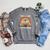 Take A Look It In A Book Retro Rainbow Reading Teacher Raglan Sleeve Sweatshirt Deep Heather