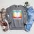 Take a Look Its In a Book Raglan Sleeve Sweatshirt Deep Heather