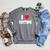I Love Editing Heart Movie Film Newspaper Journalism Book Raglan Sleeve Sweatshirt Deep Heather