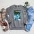 Marvel Comixology Invaders Go To Atlantis Comic Book Cover Raglan Sleeve Sweatshirt Deep Heather