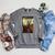 Marvel Comixology Invaders War Ghost Comic Book Cover Raglan Sleeve Sweatshirt Deep Heather