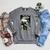 Marvel Comixology Road To The Hunted Comic Book Cover Raglan Sleeve Sweatshirt Deep Heather