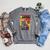 Marvel Eternals Group Shot Comic Book Cover Raglan Sleeve Sweatshirt Deep Heather