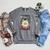Marvel Eternals Vintage Comic Book Cover Raglan Sleeve Sweatshirt Deep Heather