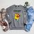 Mr Men Little Miss Meme Little Miss Book Hoarder Raglan Sleeve Sweatshirt Deep Heather