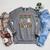 Nothing Beats Reading Rock Paper Scissors Book Love Raglan Sleeve Sweatshirt Deep Heather