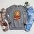Owl Reading Book Graphic Owl With Book Floral Raglan Sleeve Sweatshirt Deep Heather Owl Reading Book Graphic Owl With Book Floral Raglan Sleeve Sweatshirt Deep Heather