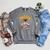 Pug Lovers Who Love To Read PUGEEK Pug With Books Raglan Sleeve Sweatshirt Deep Heather