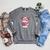 Readolotl Cute Axolotl Book Lover Raglan Sleeve Sweatshirt Deep Heather