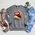 Red Panda Reading Book Animal Bookworm Raglan Sleeve Sweatshirt Deep Heather