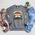 Retro Take A Look It's In A Book Reading Raglan Sleeve Sweatshirt Deep Heather Retro Take A Look It's In A Book Reading Raglan Sleeve Sweatshirt Deep Heather