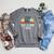 This Is How I Roll Library Book Reading Librarian Raglan Sleeve Sweatshirt Deep Heather