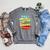 Ruby's Reading Shirt Personalized Book Reading Raglan Sleeve Sweatshirt Deep Heather