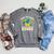 Save Earth It´s Only Planet With Books Reading Earth Day Raglan Sleeve Sweatshirt Deep Heather