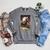Star Wars The Book Of Boba Fett Combat Pose Portrait Raglan Sleeve Sweatshirt Deep Heather