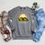 Star Wars Millennium Falcon Comic Book Style T-Shirt Raglan Sleeve Sweatshirt Deep Heather