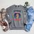 Summer Book Social Club Raglan Sleeve Sweatshirt Deep Heather