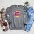 Super Mommy Comic Book Superhero Mother's Day Raglan Sleeve Sweatshirt Deep Heather
