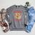 Superheroes Art Graphic Novels Comic Books Raglan Sleeve Sweatshirt Deep Heather