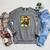 The Three Musketeers Alexandre Dumas Vintage Book Cover Raglan Sleeve Sweatshirt Deep Heather