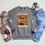 Vintage Cheetah Reading Book Wild About Reading Shirts Boys Raglan Sleeve Sweatshirt Deep Heather