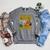 Wild About Reading Back To School Teacher Books Read Raglan Sleeve Sweatshirt Deep Heather