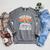 Women's Book Mom Dog Lover Paws And Pages Forever Raglan Sleeve Sweatshirt Deep Heather