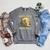 Women's Feral Moms Book Club Raglan Sleeve Sweatshirt Deep Heather