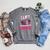 Women's I Lift So I Can Carry More Books Reader Gym Bookworm Raglan Sleeve Sweatshirt Deep Heather Women's I Lift So I Can Carry More Books Reader Gym Bookworm Raglan Sleeve Sweatshirt Deep Heather