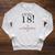 18th Birthday Party Guest Book 18 Years 2001 Raglan Sleeve Sweatshirt Heather Mustard
