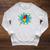 4-4th Birthday Superhero Four Years Old Comic Book Raglan Sleeve Sweatshirt Heather Mustard