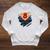 8th Birthday Comic Book Superhero Born In 2017 Raglan Sleeve Sweatshirt Heather Mustard