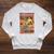 Animorphs The Android Tarantula Transformation Book Cover Raglan Sleeve Sweatshirt Heather Mustard