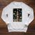 Astrologist Sitting On The Tower Of Stacked Up Books Starry Raglan Sleeve Sweatshirt Heather Mustard