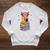 Axolotl Bookworm Girls Cute Book Reading Axolotl Pink Raglan Sleeve Sweatshirt Heather Mustard
