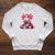 Axolotl Reading Bookworm Book Lovers Raglan Sleeve Sweatshirt Heather Mustard