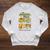 The Berenstain Bears Family Sports And Hobbies Vintage Book Raglan Sleeve Sweatshirt Heather Mustard