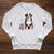 Bernese Mountain Dog Berner Bookworm Flowers Book Reading Raglan Sleeve Sweatshirt Heather Mustard